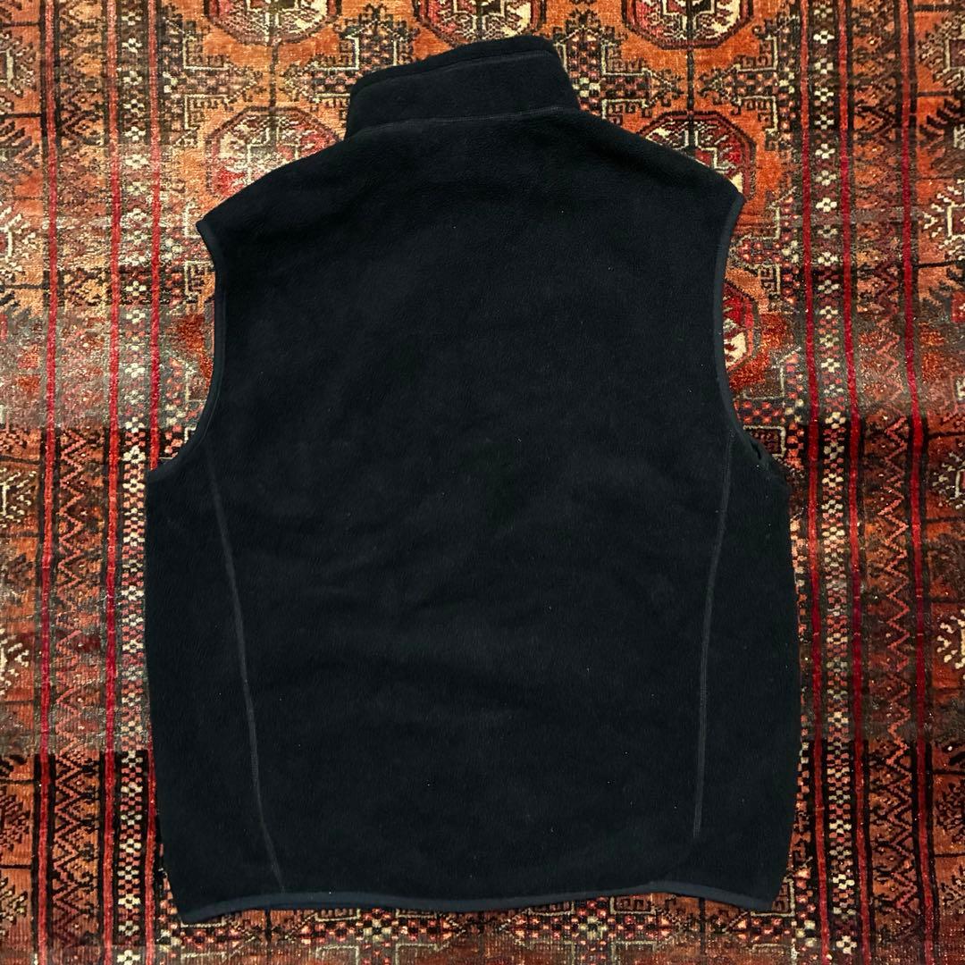 00s Patagonia シンチラ フリース ベスト 黒 ブラック L