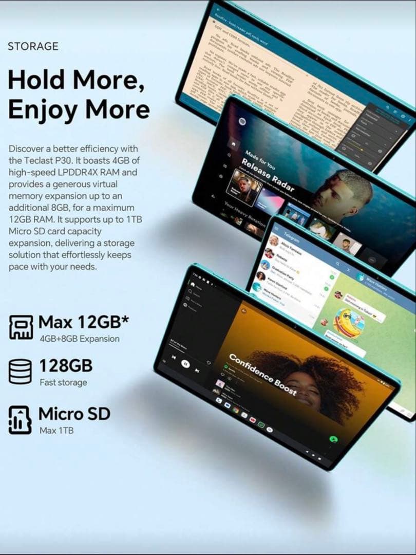 TECLAST P30 10.1インチタブレット