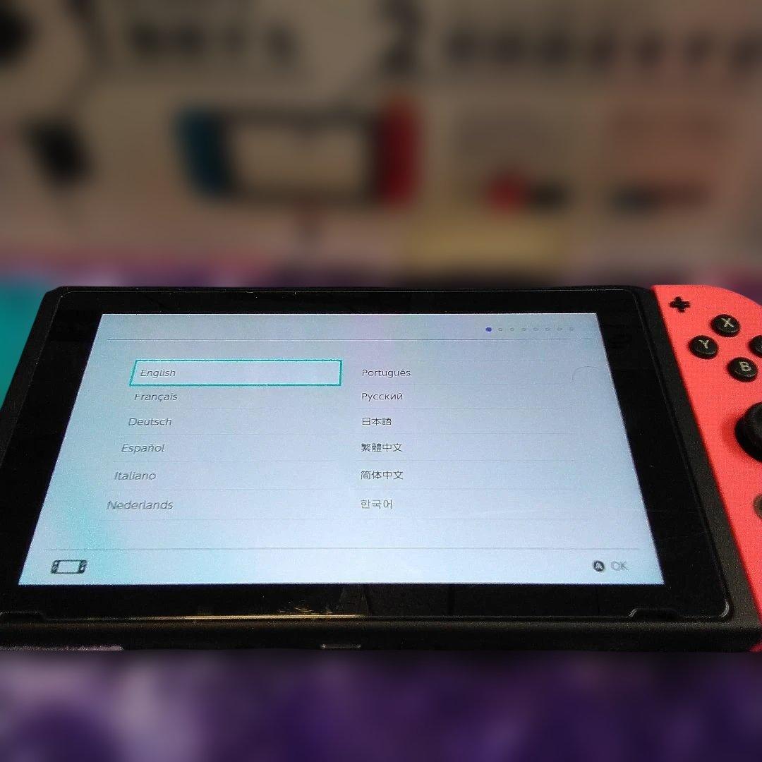 Nintendo Switch 本体 ネオンオレンジ/ブルー
