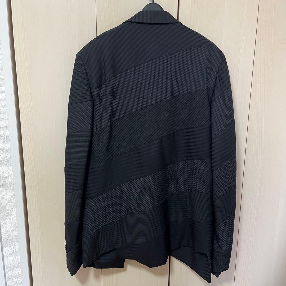 COMME des GARCONS HOMME PLUS螺旋ストライプジャケット