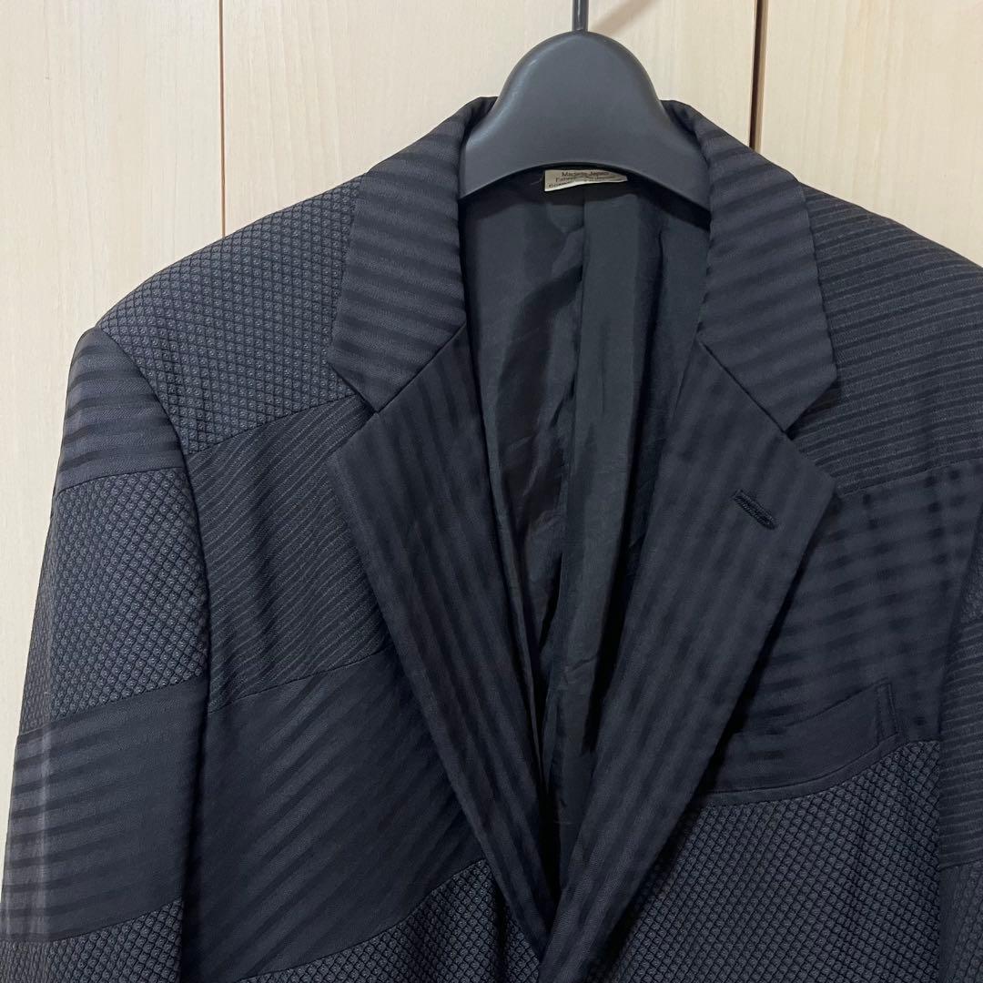 COMME des GARCONS HOMME PLUS螺旋ストライプジャケット