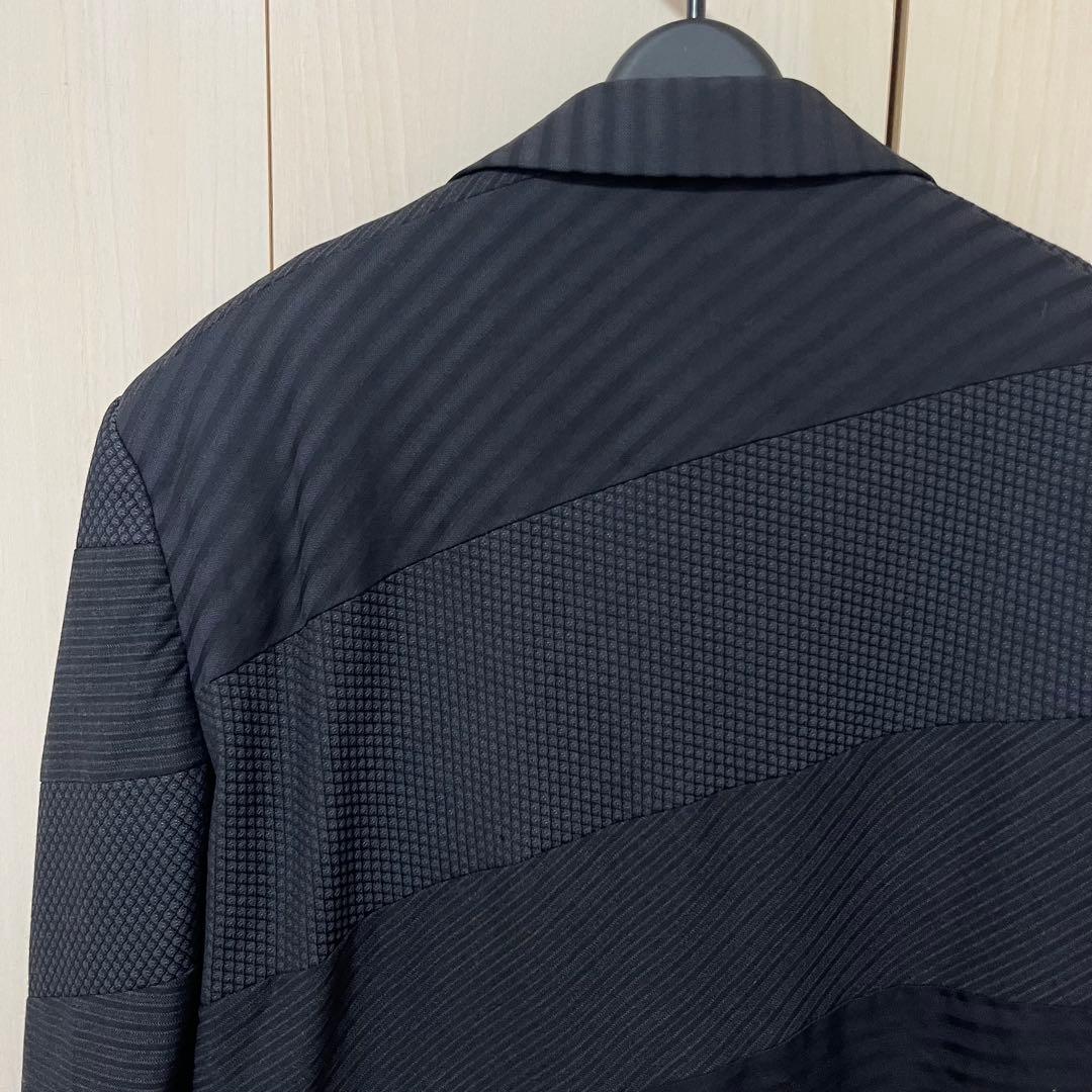 COMME des GARCONS HOMME PLUS螺旋ストライプジャケット