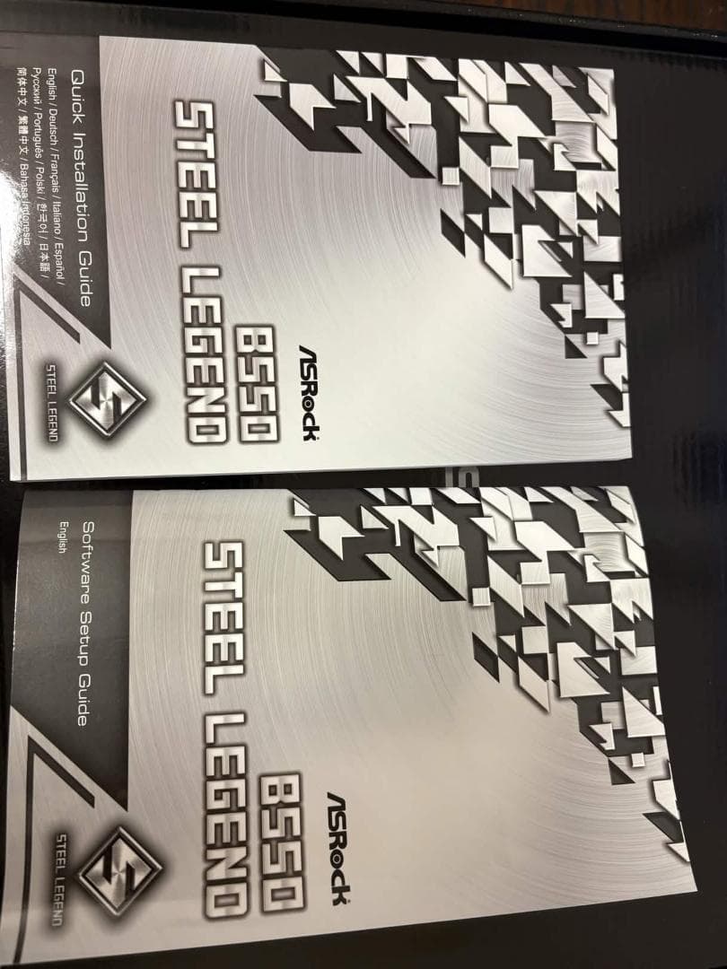 Ryzen7 5800X&B550 Steel Legend　箱付き