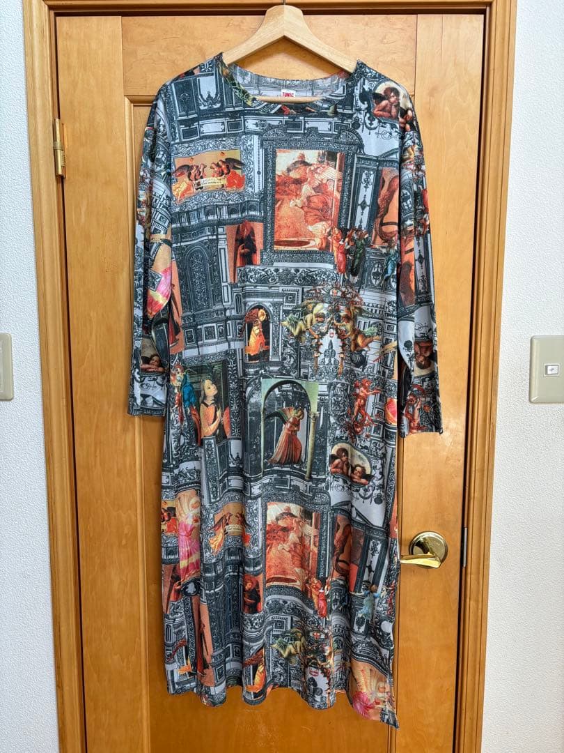 美品　TUNIC 鴨居羊子　ルームウェア　ワンピース