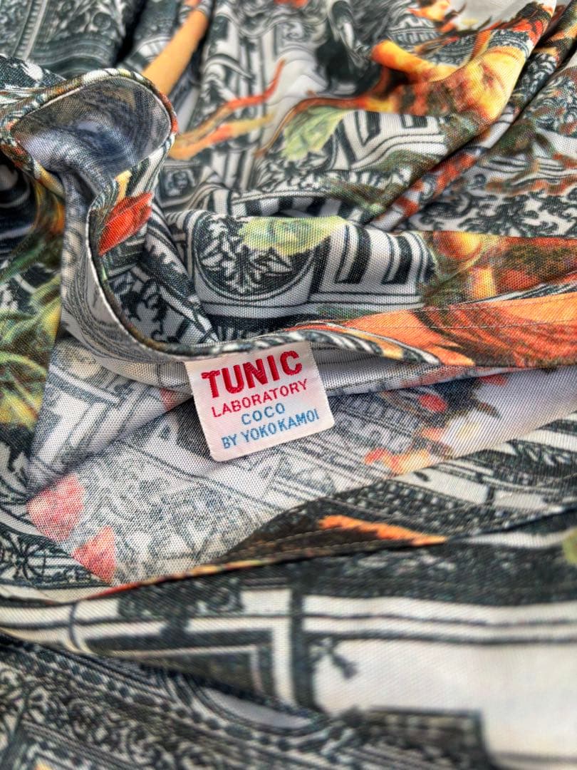 美品　TUNIC 鴨居羊子　ルームウェア　ワンピース