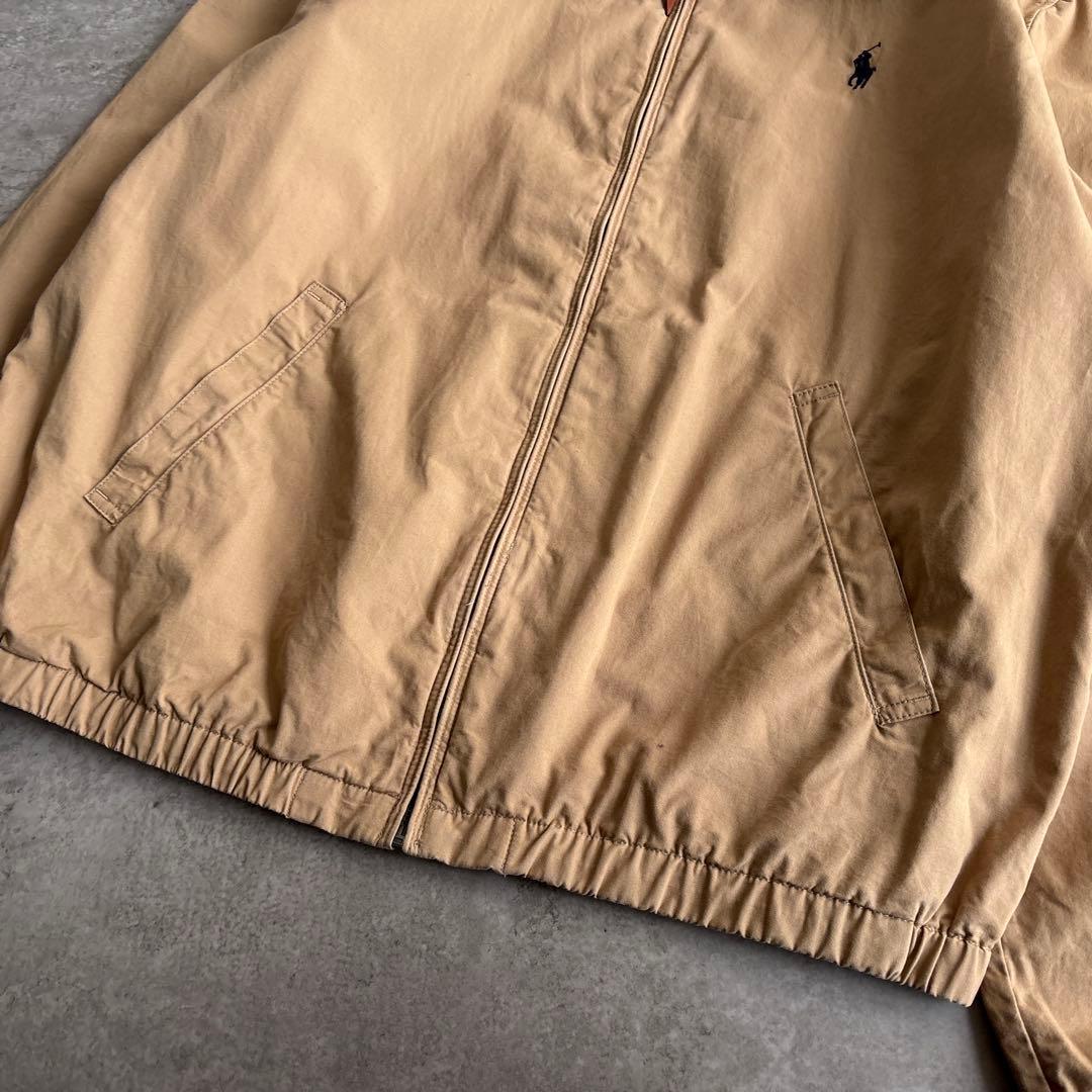 POLO RALPH LAUREN【XL】スウィングトップ 刺繍ポニー ベージュ