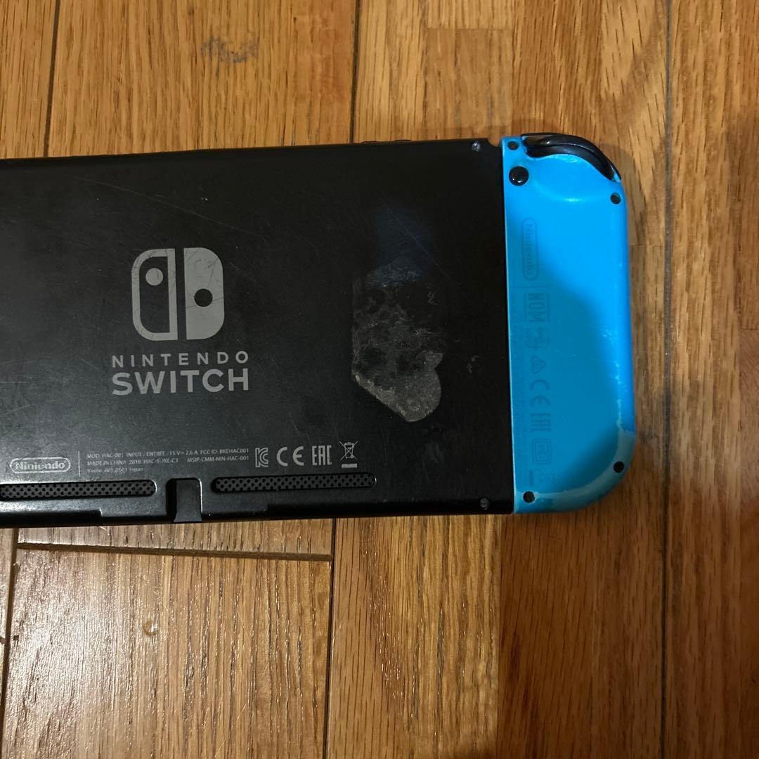 Nintendo Switch 本体 青/赤 ジョイコン付き　ジャンク品