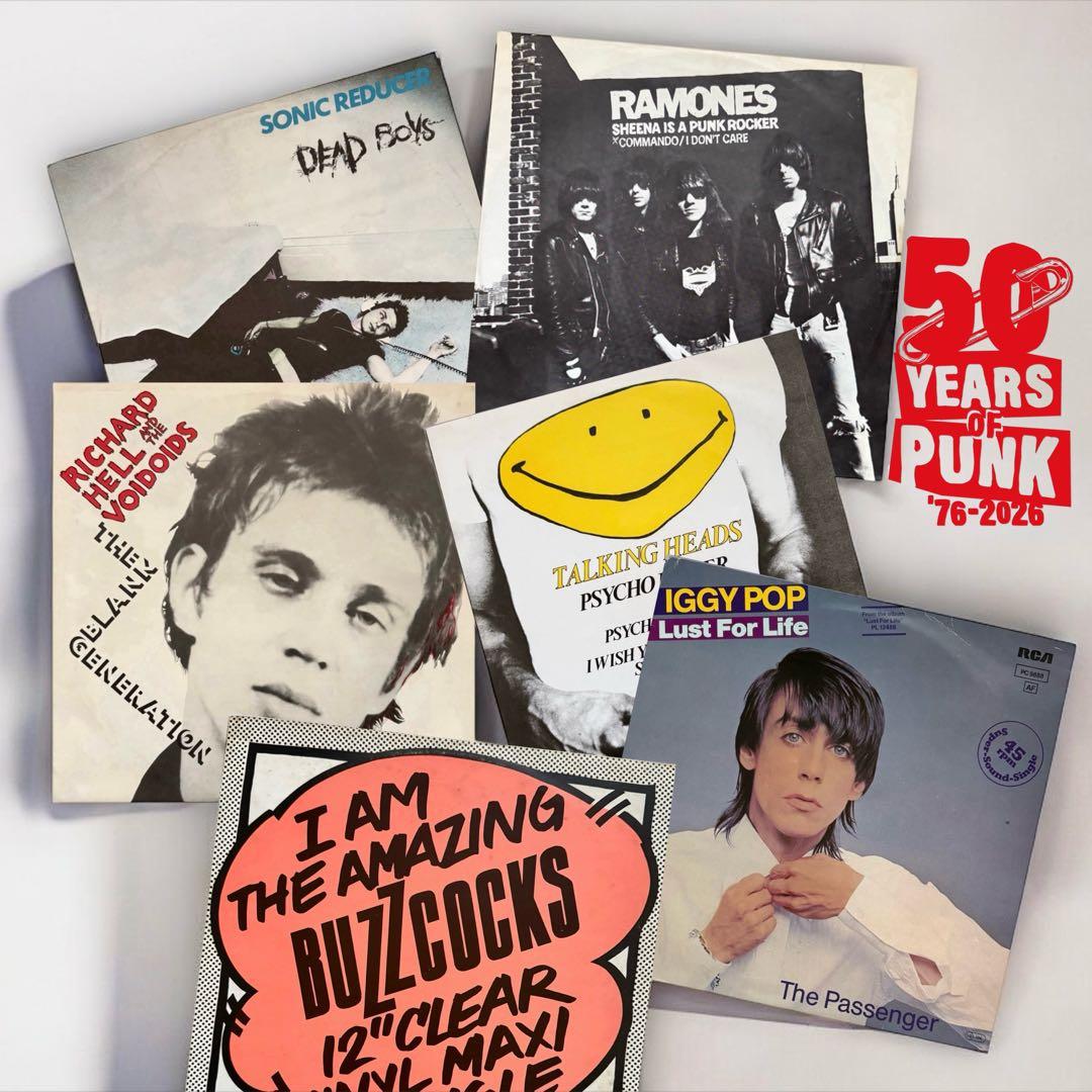 1977 パンク名曲12”シングル6枚組セット販売