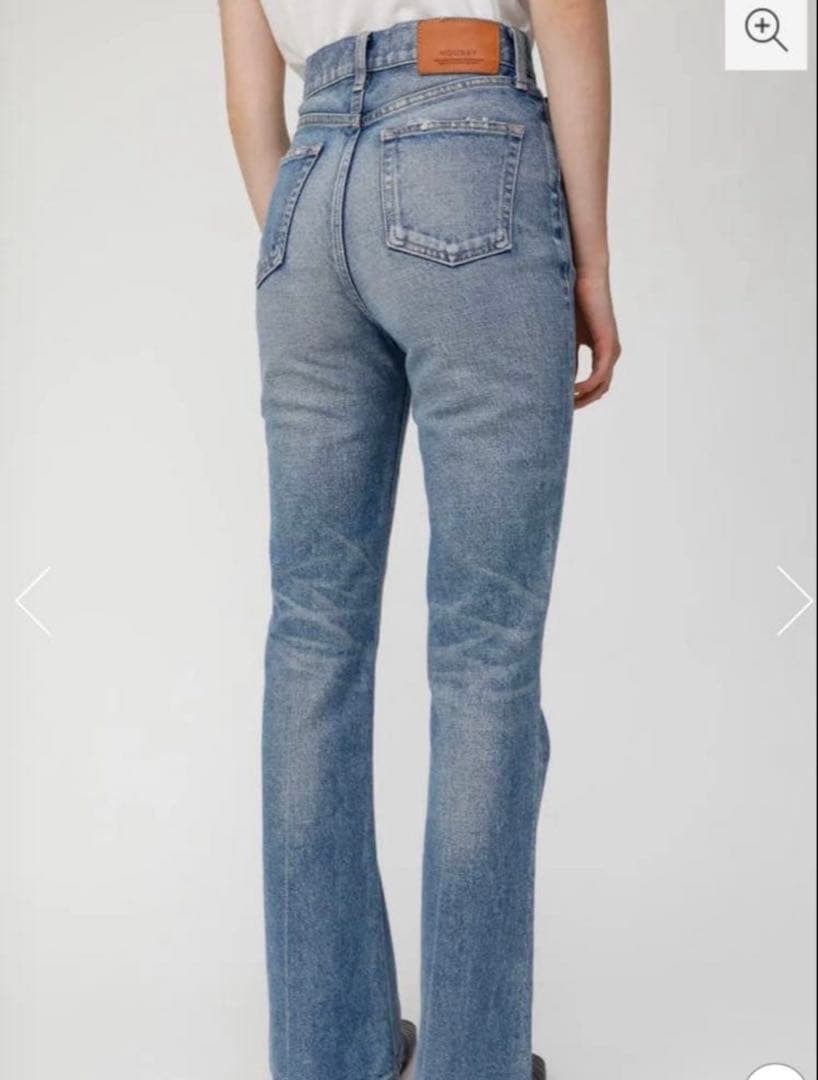フレアデニム　MVS moussy BLU 25