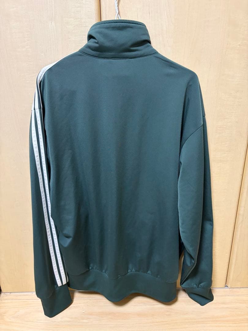 adidas グリーン トラックジャケット Lサイズ