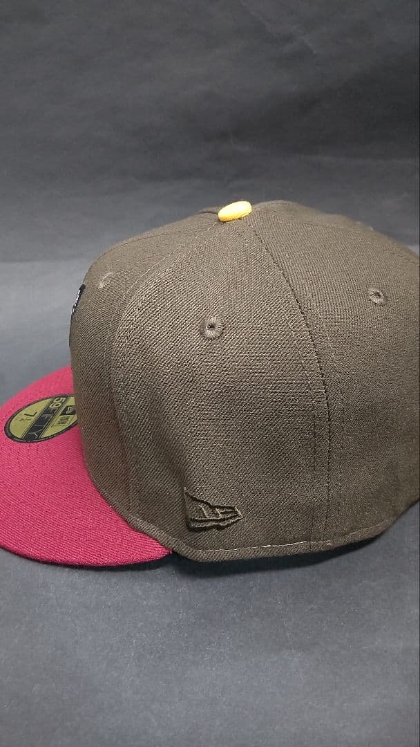 NewEraクリーブランドインディアンス1957ASG記念キャップブラウンワイン