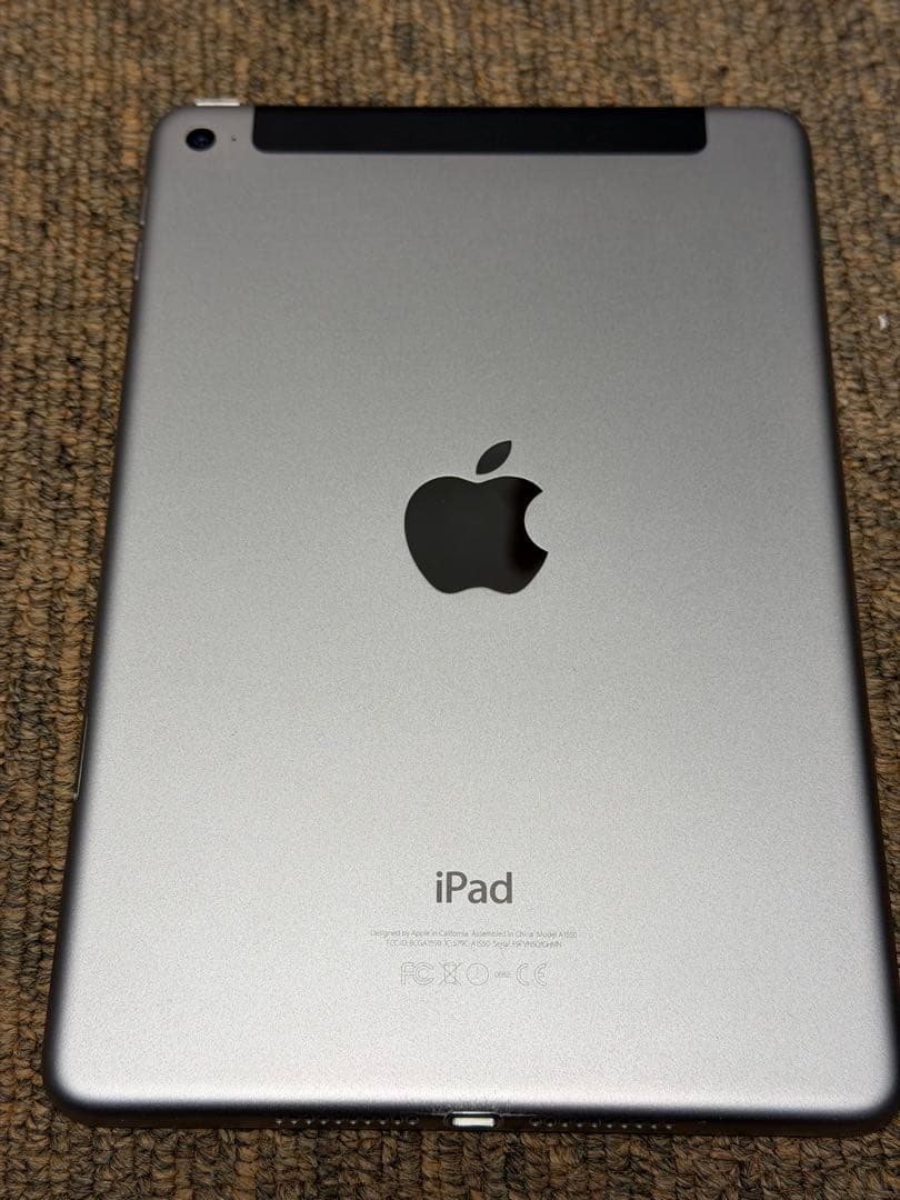 【ジャンク】iPad mini 4 128GB Wi-Fi+Cellular