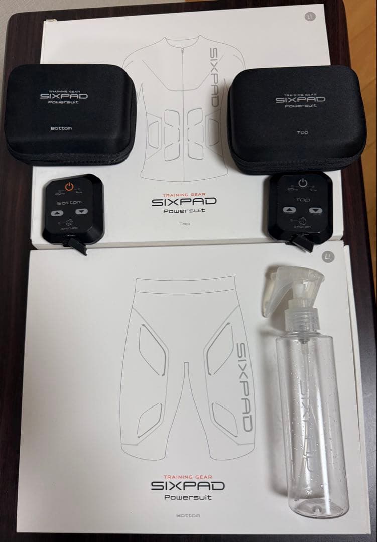 SIXPADPowersuitTopBottomLL上下セットコントローラー2個