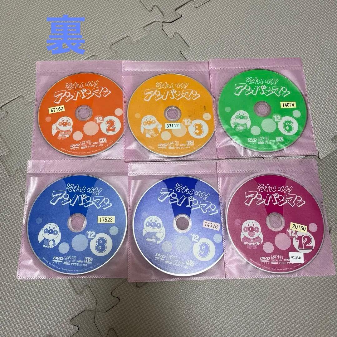 【レンタル落ちDVD】それいけ！アンパンマン 2012年シリーズ　12枚全巻