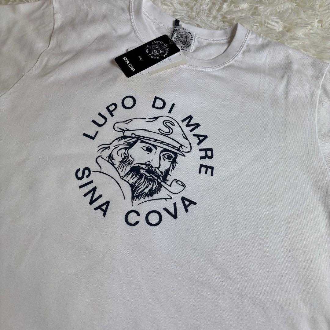 【新品】シナコバ　SINA COVA、Tシャツ、L、ホワイト