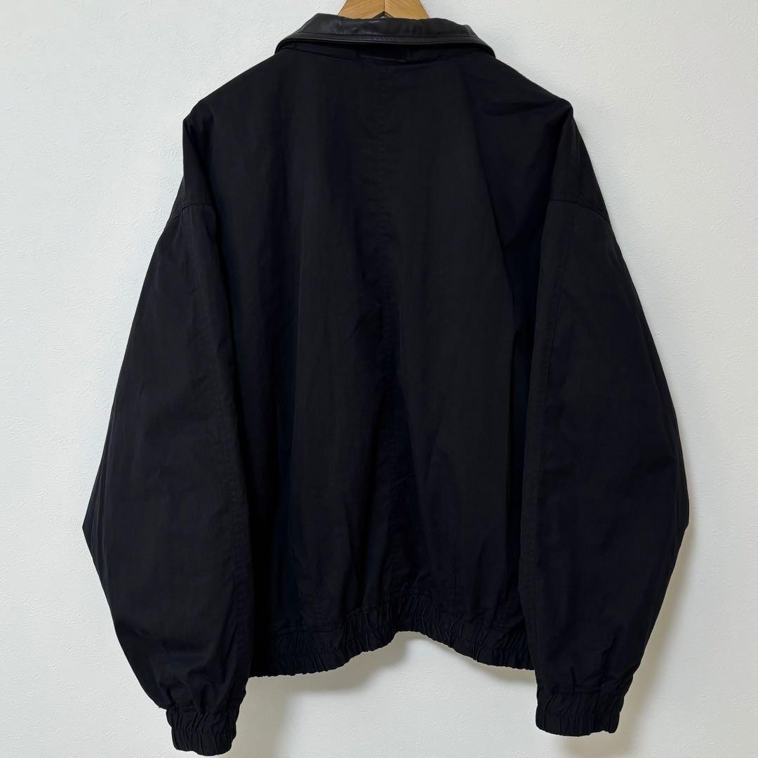 新作 Supreme Leather Collar Utility Jacket
