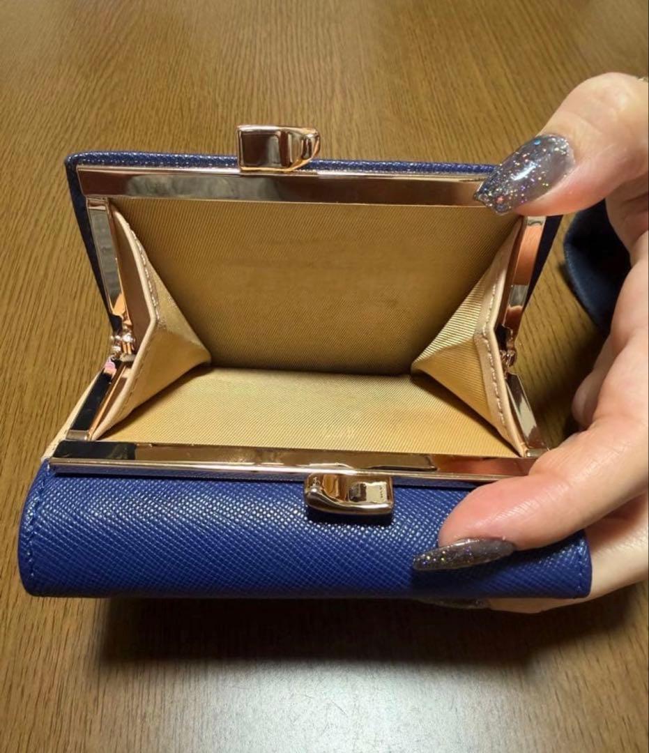 Vivienne Westwood　財布　三つ折り ブルー 青
