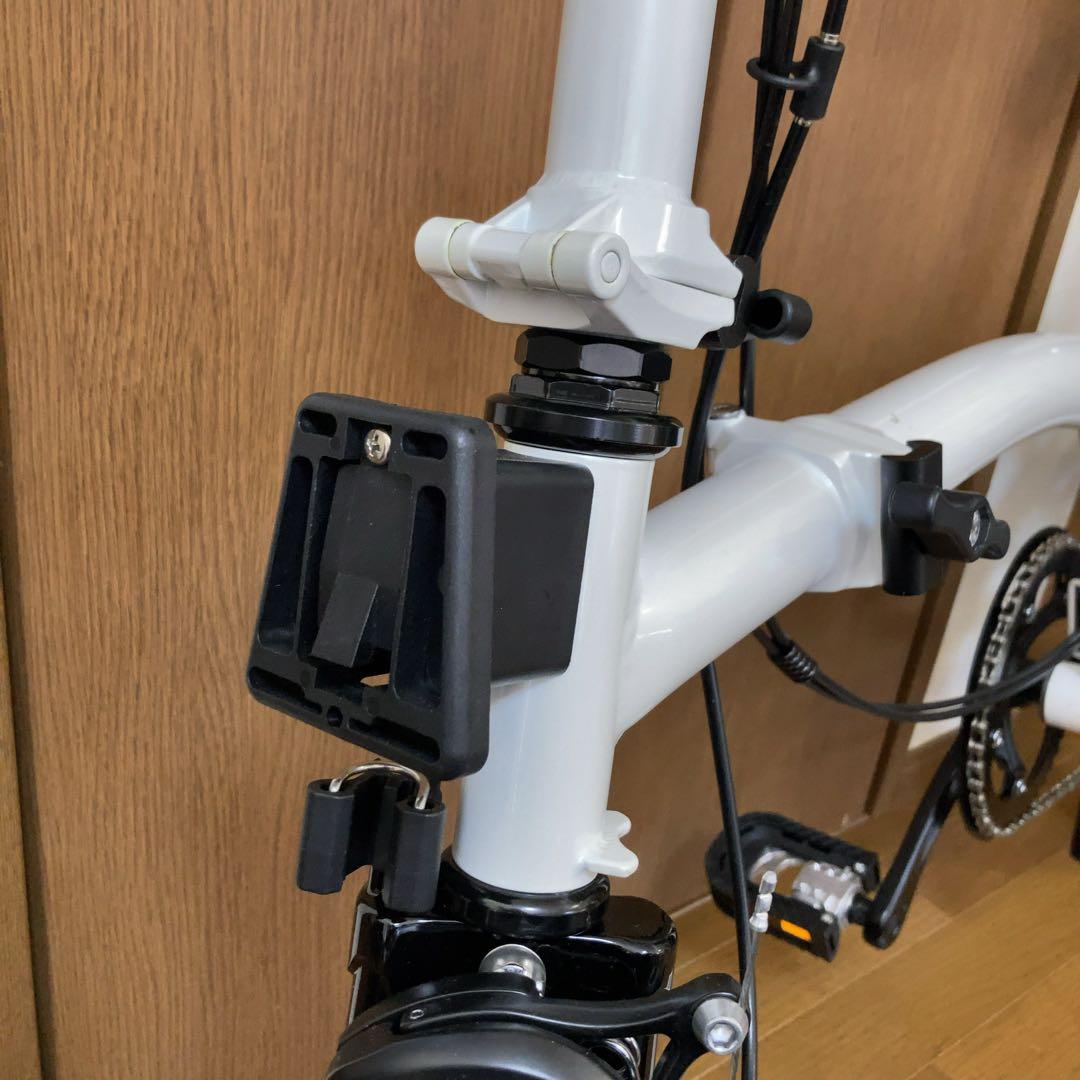 litepro 折り畳み自転車　折りたたみ　本体　白　ホワイト