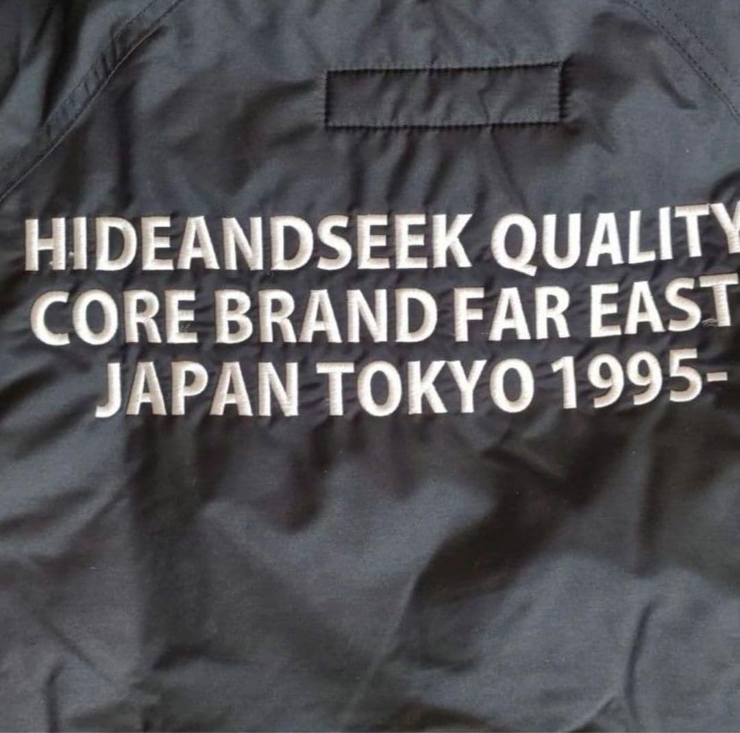 HIDE AND SEEK ナイロンジップジャケット ハイド&シーク