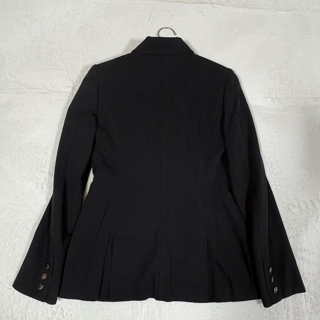 美品✨バーバリーブルーレーベル　ジャケット　銀ボタン　チェック　ホースロゴボタン