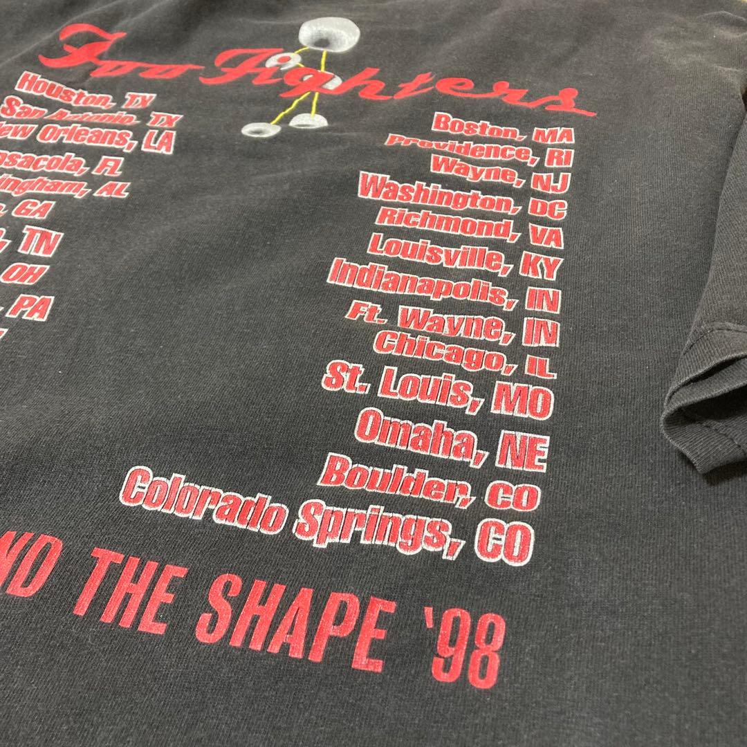 Foo Fighters ツアーTシャツ　バンT 90s ブラック　XL