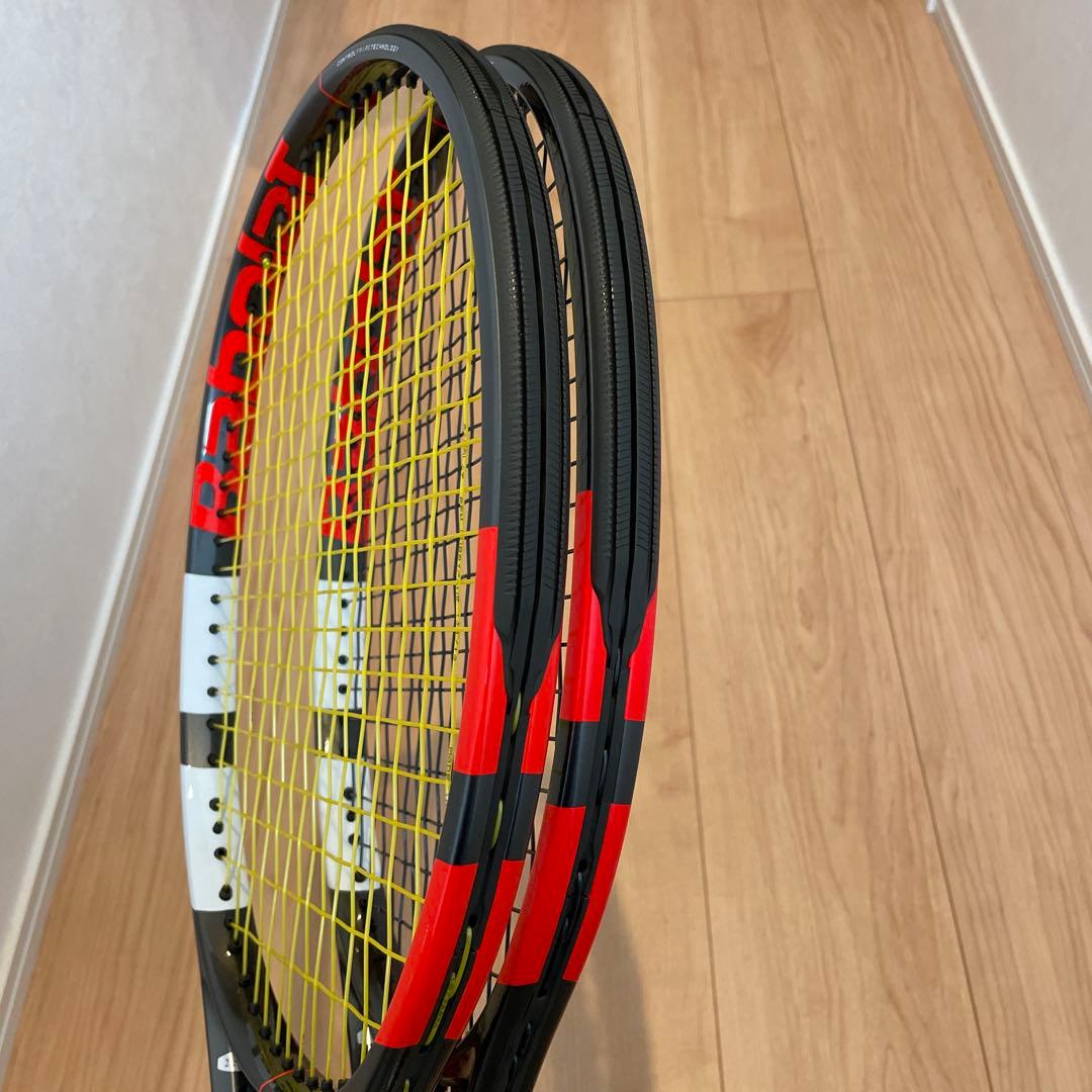 藤*哉様 Babolat Pure Strike VS 極美品2本セット グリッ