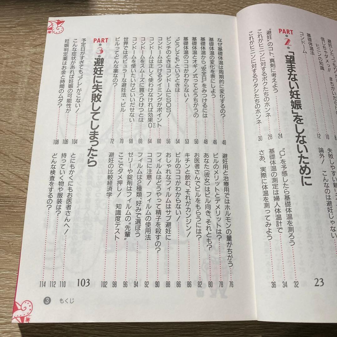 古本　二人のための失敗しない避妊講座　ナツメ社