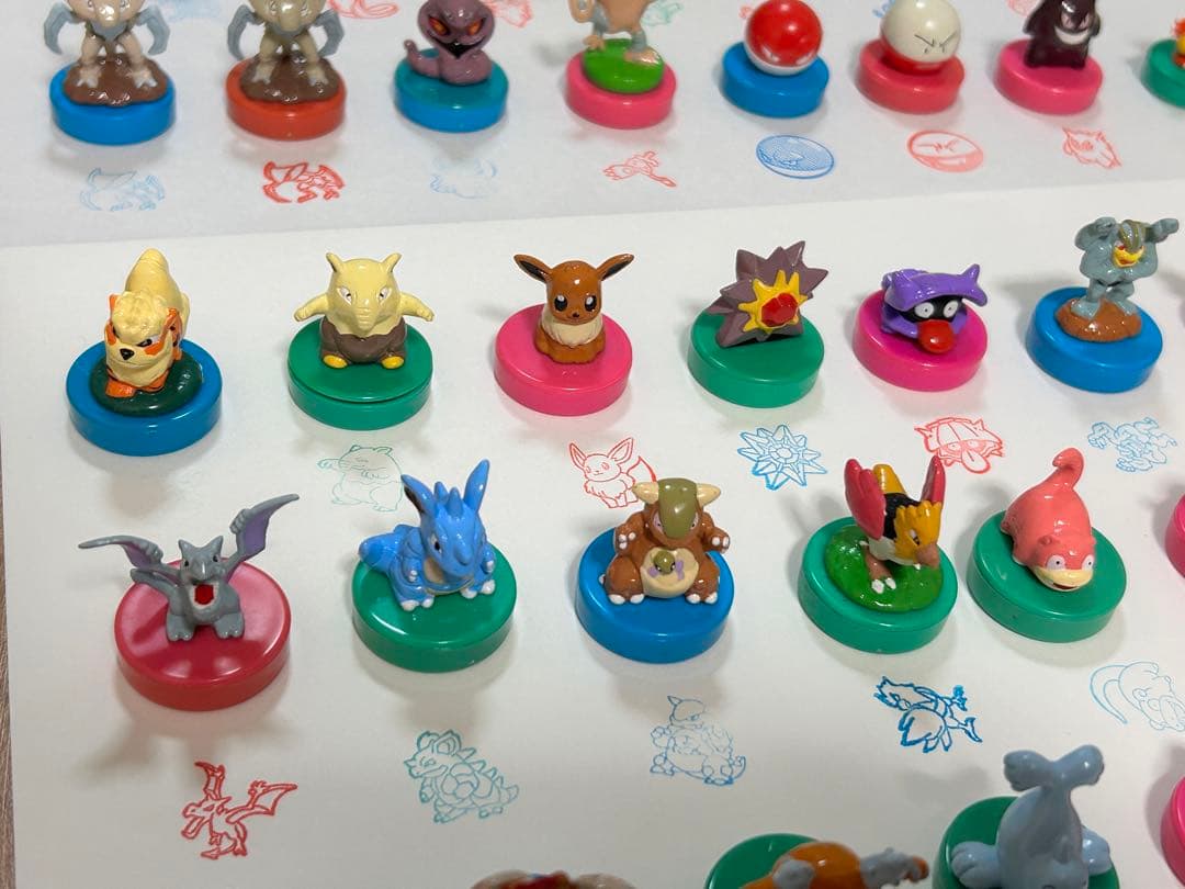 ポケモン スタンプ フィギュア ハンコ ミニフィギュア 任天堂