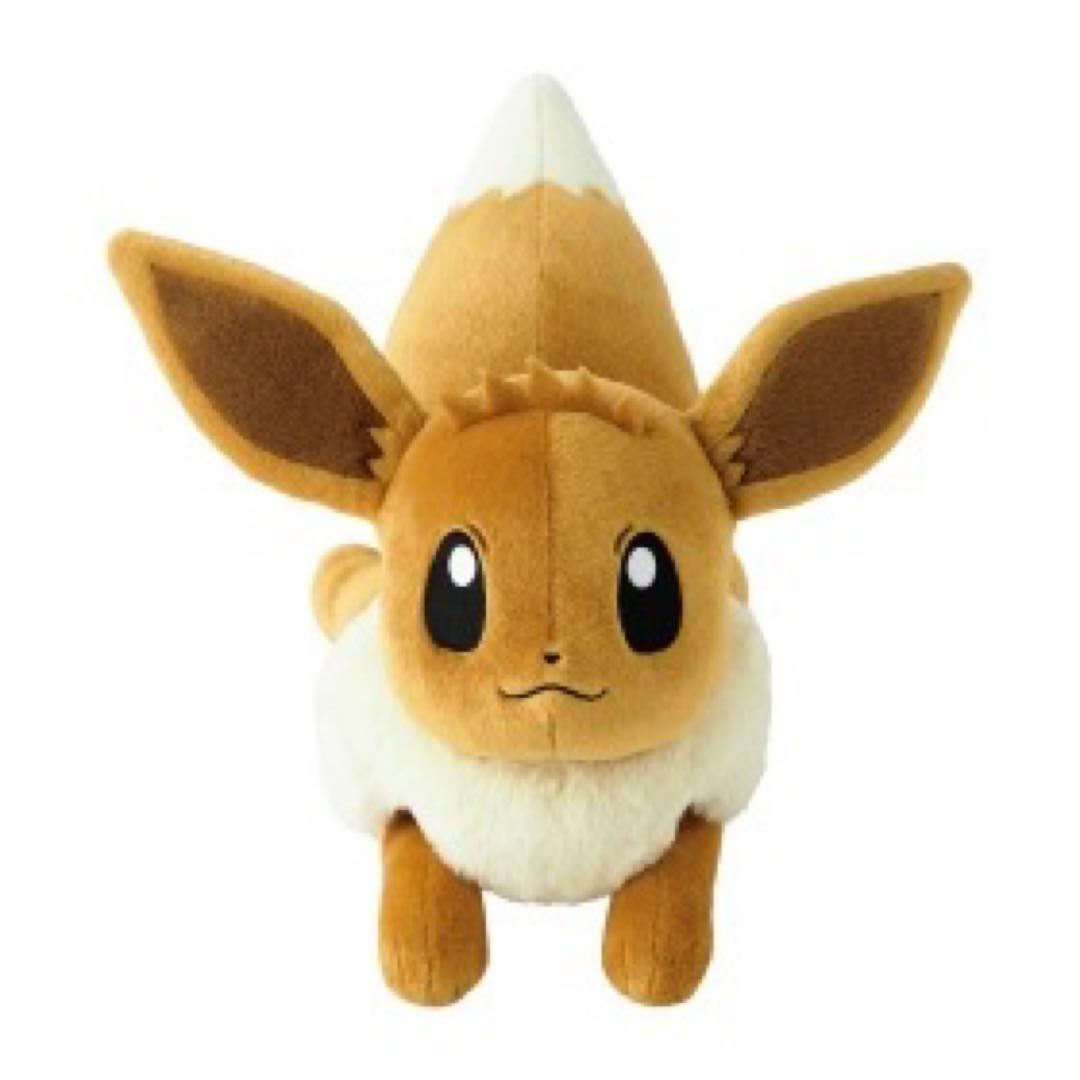 【新品】ポケモンセンター ぬいぐるみ 等身大イーブイ 寝そべり