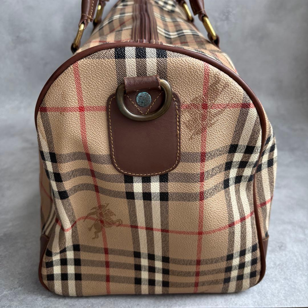 Burberry 2way ボストンバッグ 大容量 レディース メンズ