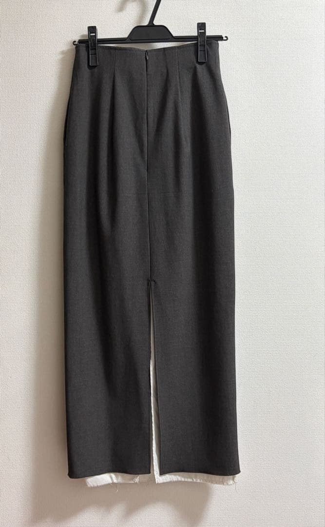 トゥデイフル　カットオフペンシルスカート　36