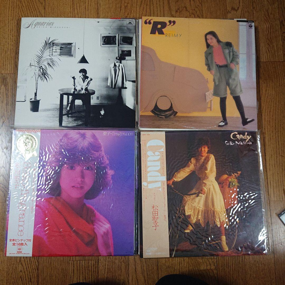 CITY POP 歌謡曲 80sアイドルなど　レコード34枚セット vinyl