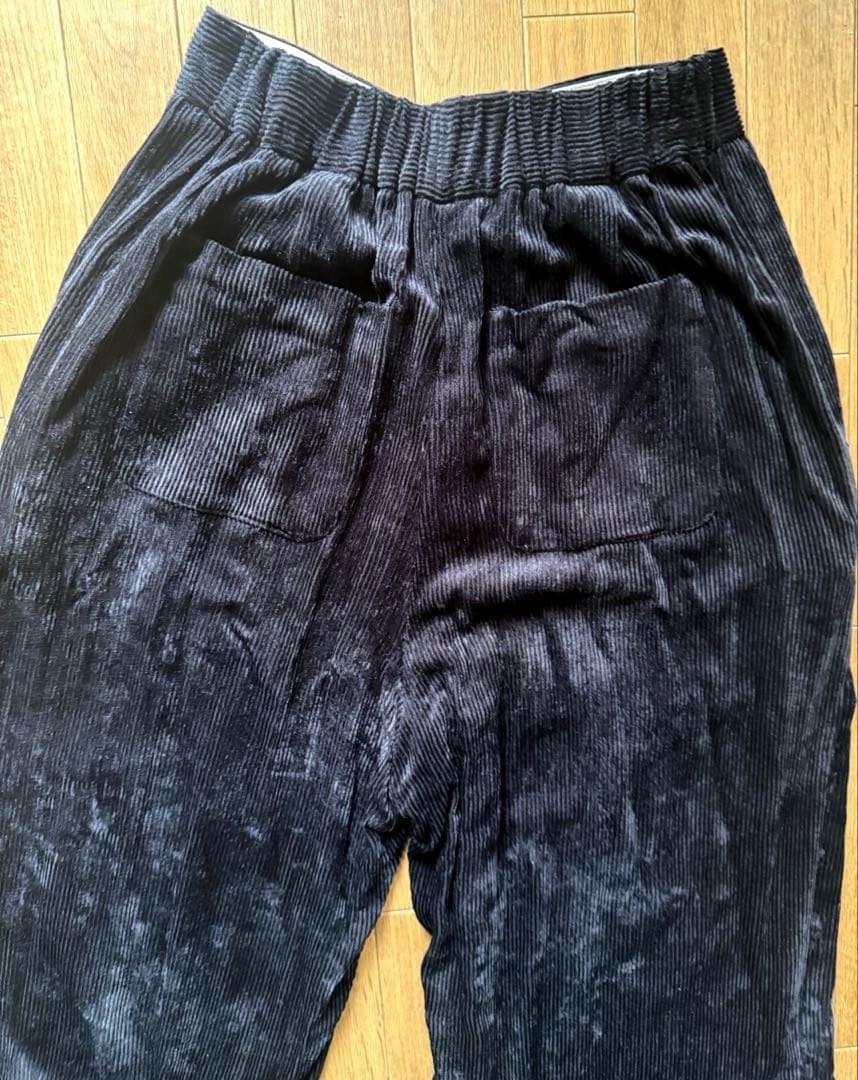 RAYON CORDUROY JACKET&PANTS SET ネイビー