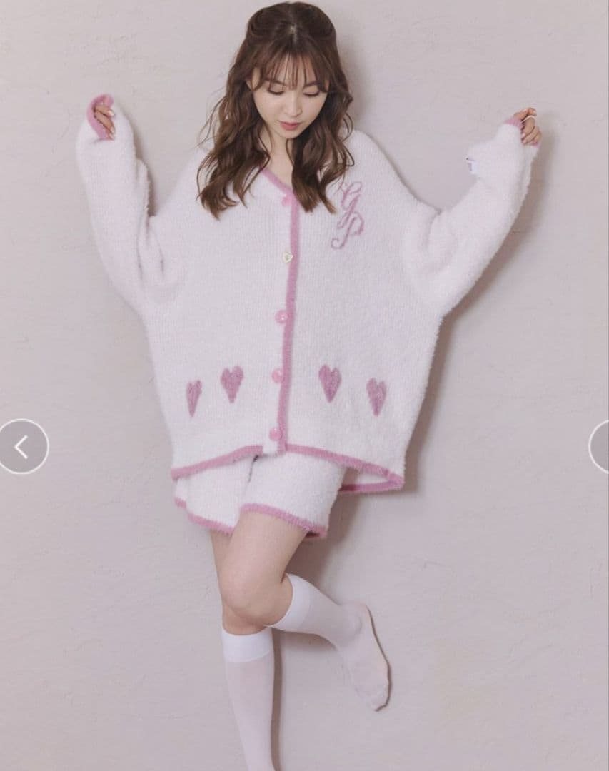【限定♡完売】正規品♡ジェラートピケ ラメフェザーカーディガン＆ショートパンツ