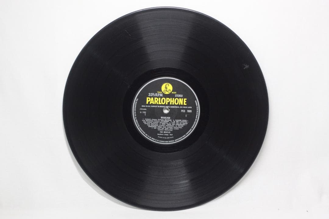 英LP The Beatles Revolver UK盤 ステレオ 1stプレス