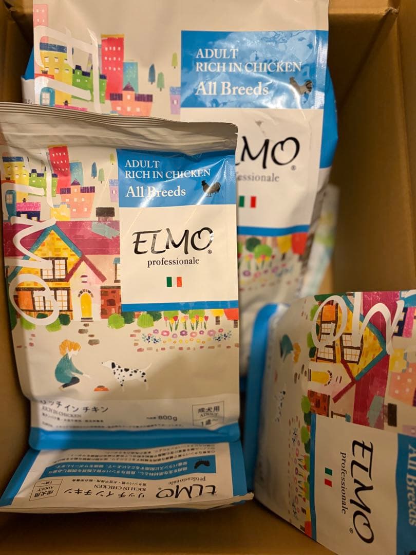 ⚠️ 半額以下 ⚠️ELMO リッチインチキン 成犬用 5.4kg分
