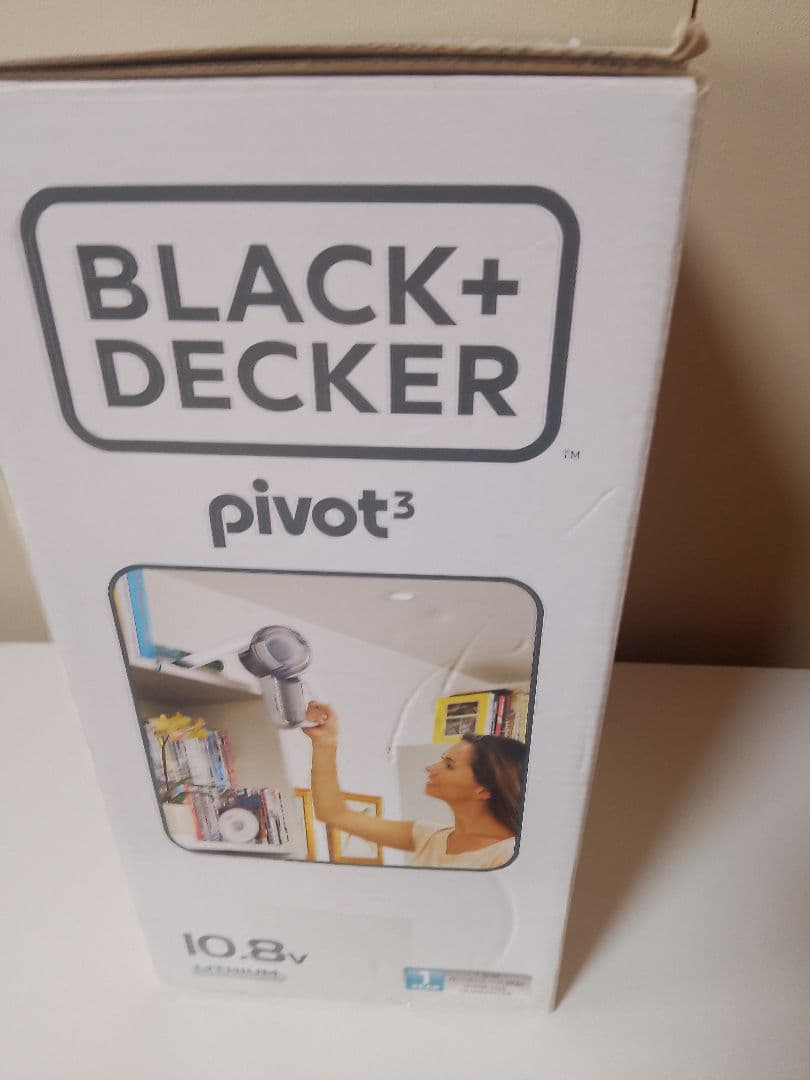 新品未開封✦BLACK+DECKER pivot3 10.8V シャンパン