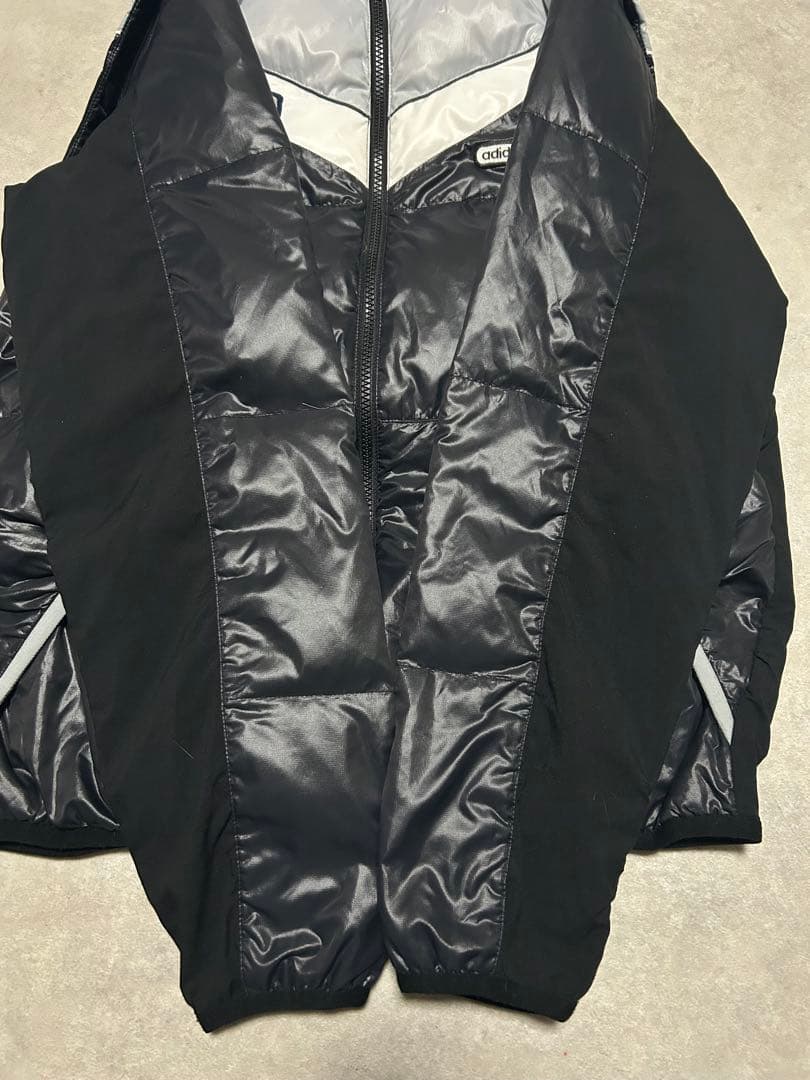 極美品 adidas ゴルフ 2WAYダウンジャケット ブルゾン ベスト M