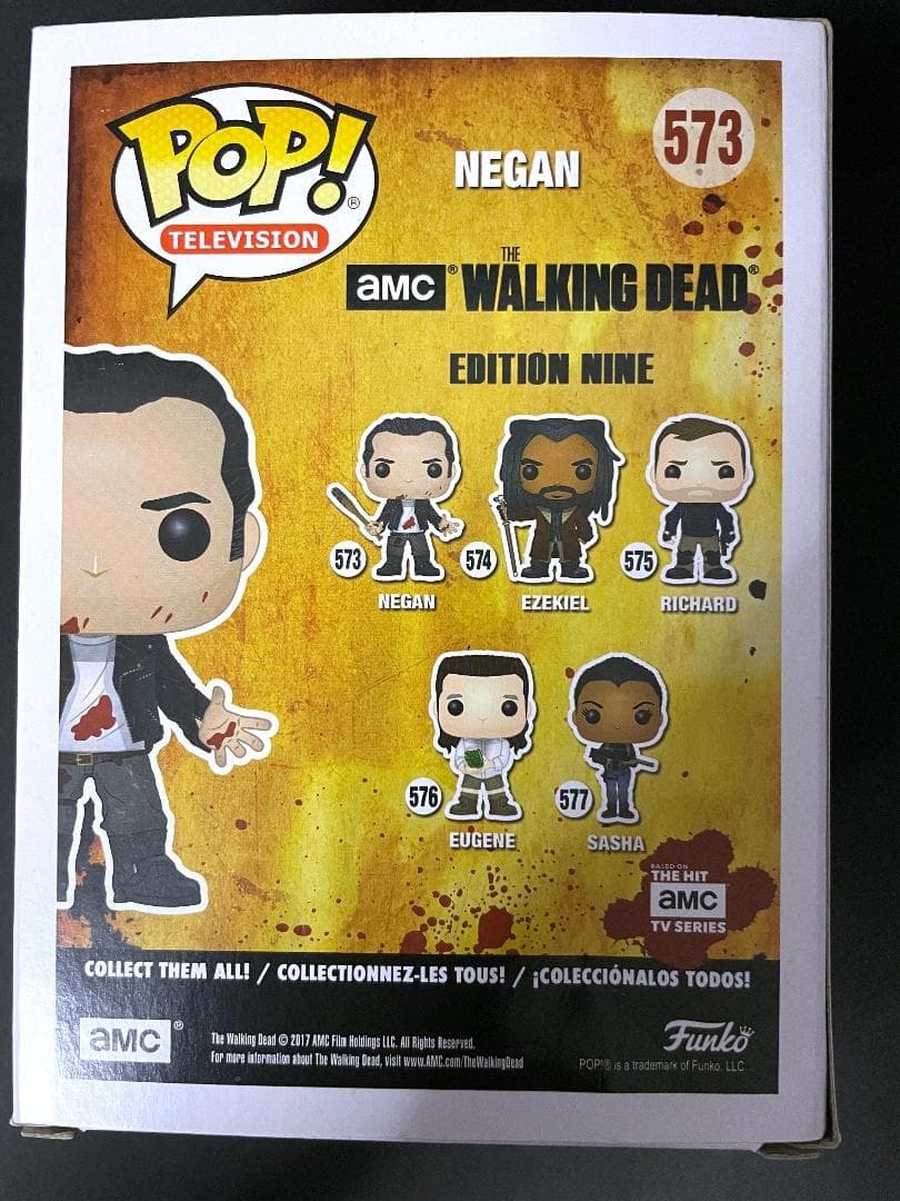 限定版 Funko ネーガン（ブラッディ） #573 『ウォーキング・デッド』