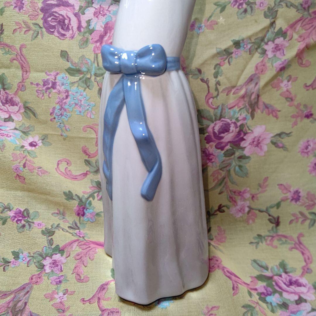 LLADRO 若草色の少女 27cm
