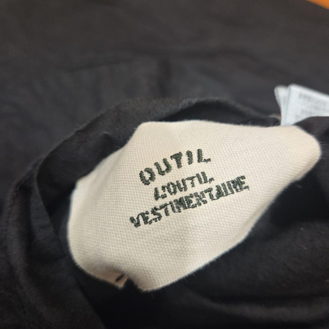 outil 　ウティ　veste lure ジャケット　リバーシブル　黒