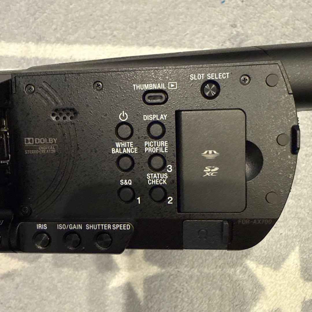 SONY ビデオカメラ FDR-AX700（箱無し）