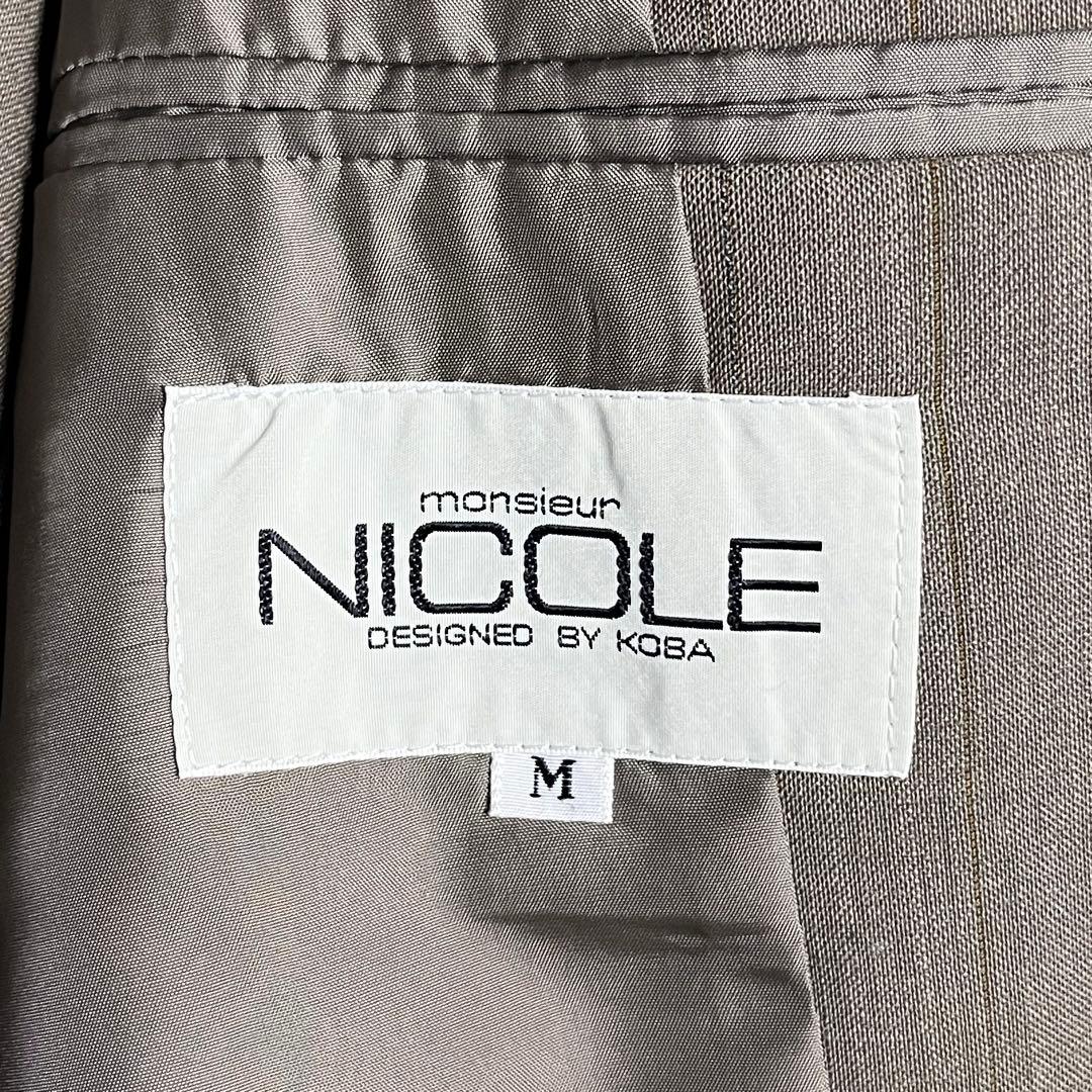 みっつん♪ヴィンテージ NICOLEシングルスーツ ストライプ バブル古着