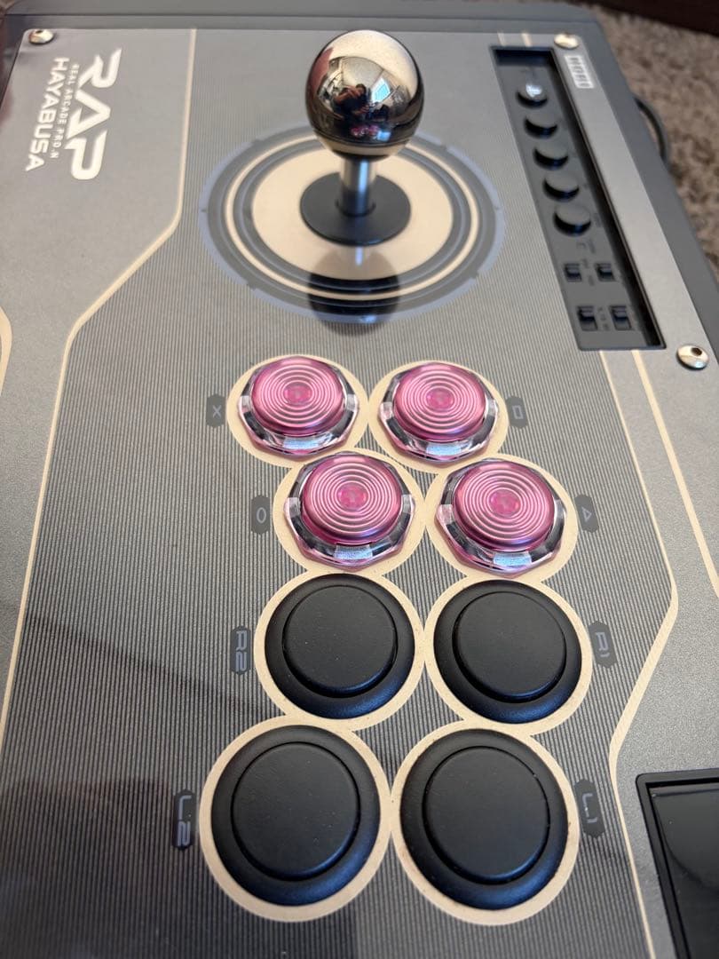 HORI リアルアーケードPro.N HAYABUSA（PS4-092）カスタム