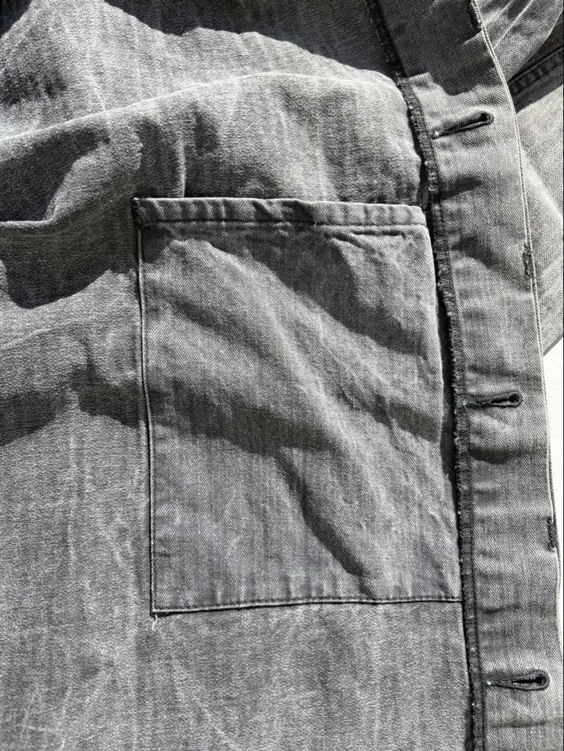 ジャケット・アウター 70s herring bone EURO WORK SHIRT