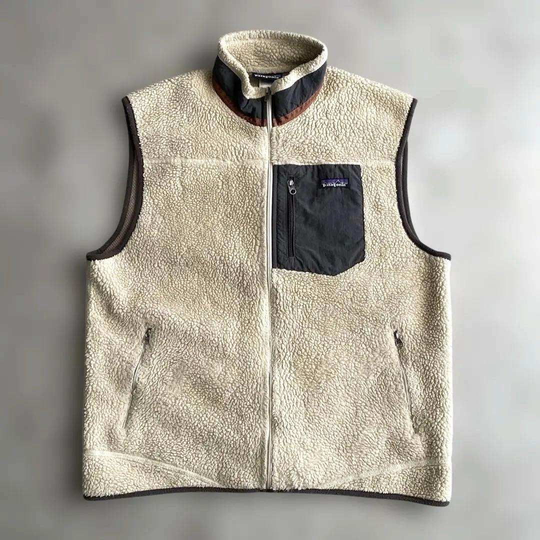 12年 パタゴニア クラシック レトロX ベスト XL ナチュラル