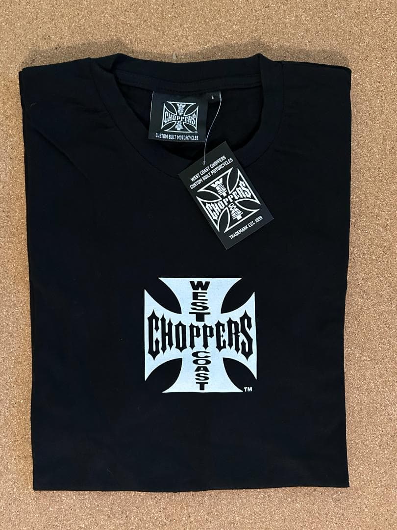 【新品】WEST COAST CHOPPERS ブラック Tシャツ L #1