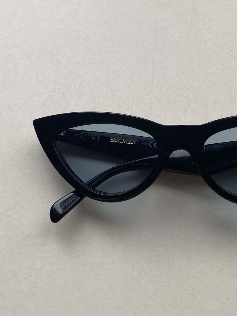 celine ブラック キャットアイ サングラス フィービー