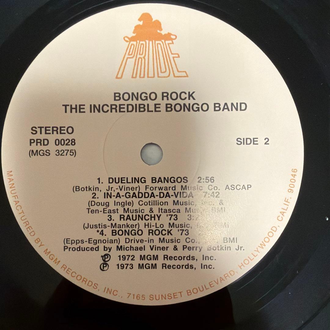 Incredible bingo bandレコード