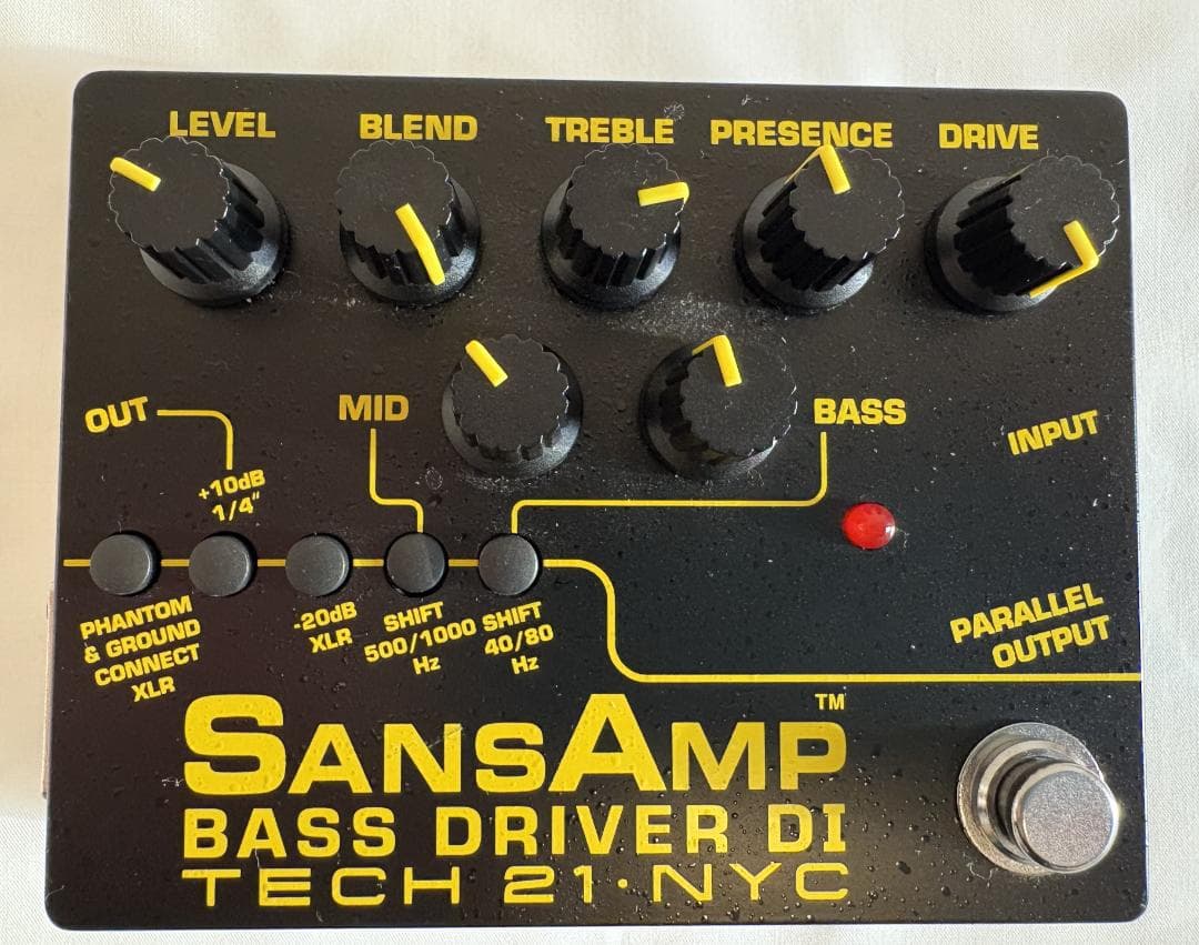 美品 SansAmp Bass D DI V2 TECH21